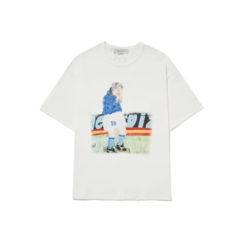 Piet Co-brand Белая Мужская T-рубашка