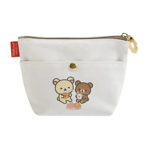 SAN X Misterdont Коллаборация Холст Путешественный Сумка для хранения Унисекс Белый