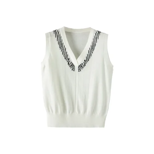 WANBAI Экрю Женская Трикотажная одежда