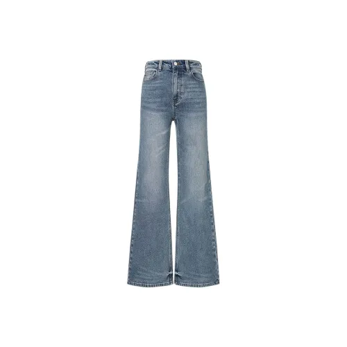 Hopeshow Джинсовый Синий 071 Женские Джинсы