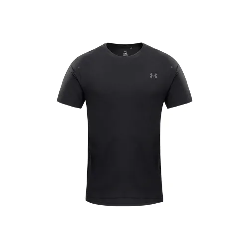 Under Armour Сумеречный Черный Мужской Быстросохнущая T-Рубашка