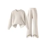 Однотонный Абрикос Серый + Однотонный Абрикос Серый