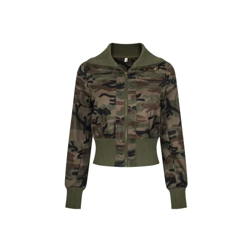 WAYHWEI Камуфляж Женские Куртки