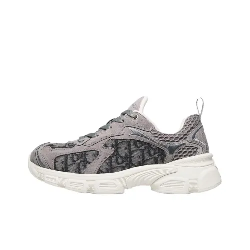 DIOR Vibe Low Топ Повседневная обувь Женская Серый