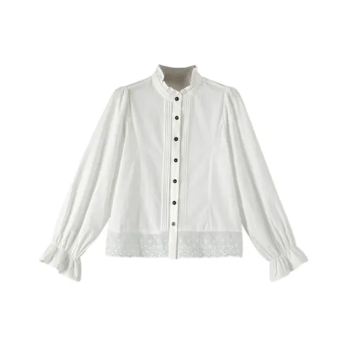 WANBAI Белые Женские Рубашки