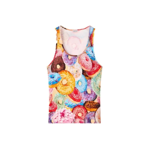 LOEWE FW22 Майка Мужская Многоцветная