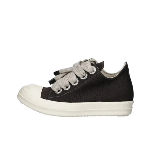 Rick Owens DRKSHDW Concordians Jumbolace Low Топ Кеды Женские Черный