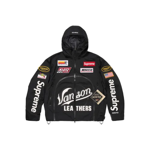Supreme x Vanson Leathers FW25 GORE TEX Shell Jacket Unisex