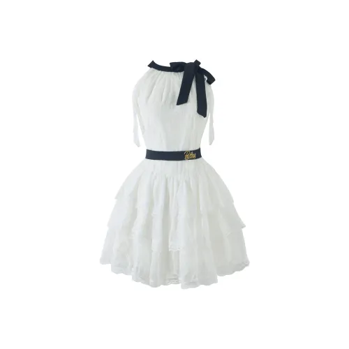 PAVLISOVA Без рукавов Платье Женское Белое