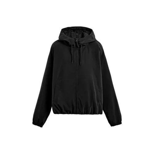 ZARA Мужские черные куртки