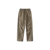 [Twill Дышащий Износостойкий] Хаки (Ослепительный цвет Медвежонок Логотип на штанах)