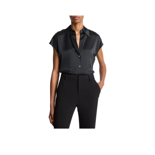 VINCE Черные Женские Рубашки