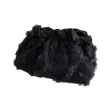 3D эффект Лотос Макияж Сумка Черная 1 штука