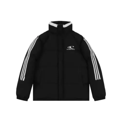 OYANXI Черный Женский Пуховик