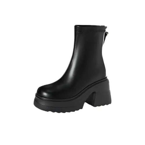 Wuji Rear Молния Ботильоны Женские