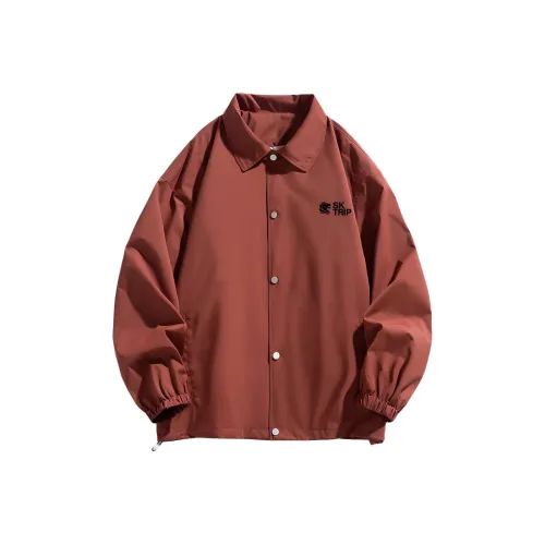 SK.TRIP Кирпично-красный Унисекс Куртки