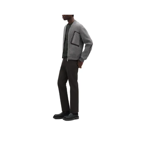 HERMES Серые Мужские Свитера