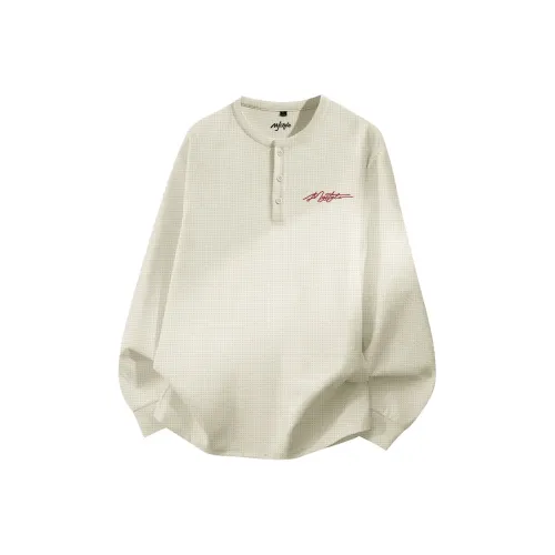 MJ STYLE Длинный рукав Т-рубашка Унисекс