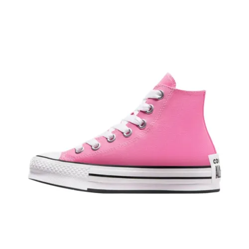 Converse Chuck Taylor All Star High Top KIDS Кеды Розовые Белые Подростки