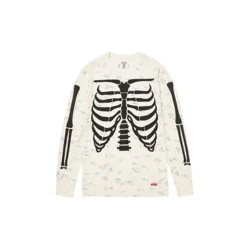 Supreme x Hanes FW25 WEEK9 Термокружки Crew Теплый Топ Unisex Multicolor