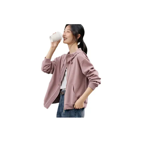 XWI Kou Облачно-розовый Женское короткое пальто