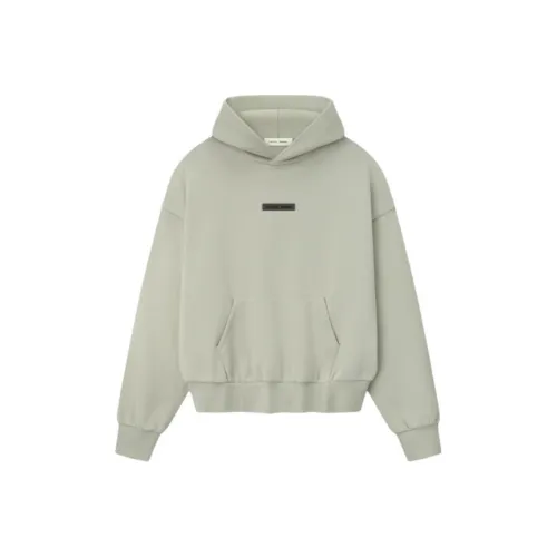Fear Of God Essentials SS25 Classic Fit Флис Толстовка ABBEY Камень Толстовка Мужской