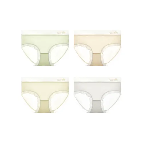 Удобные и освежающие трусики-бикини женские упаковка из 4 штук