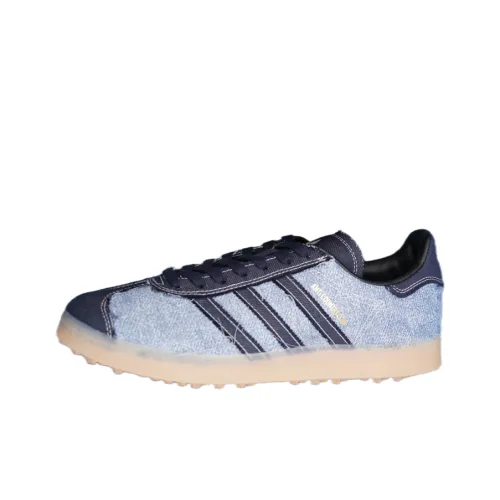 ANTi COUNTRY CLUB TOKYO x adidas originals Gazelle Износостойкие Низкие Топ Обувь для гольфа Унисекс Серый Синий