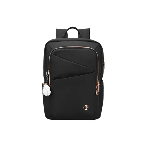 BARBEGAZI Переработанный материал полиэстер рюкзак женский черный