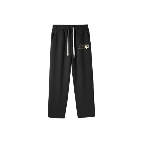 Хлопок Унисекс Повседневные Штаны