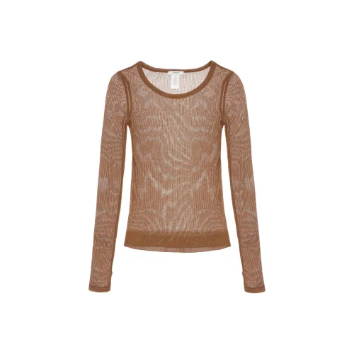 Lemaire Коричневый Женские T-рубашки