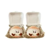 Маньтоу-Ланч Коробка (2 упаковки)