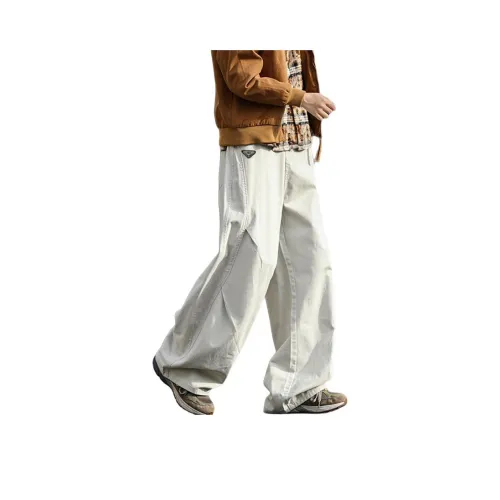 PWUE Унисекс Повседневные Брюки