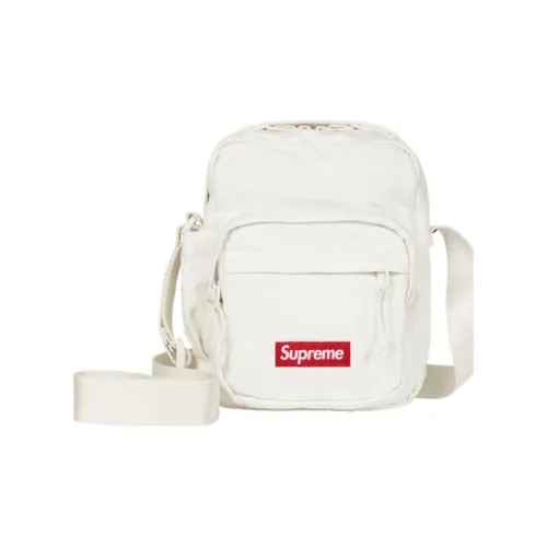 Supreme Хлопок Сумка через плечо Стандартная Унисекс Белая