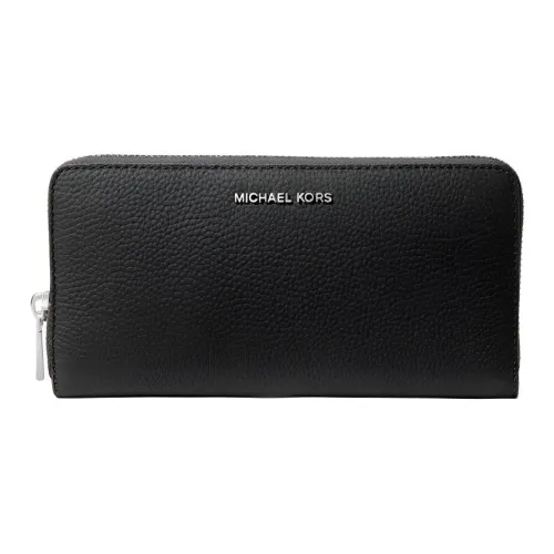 MICHAEL KORS Jet Set Кошелек из коровьей кожи большой унисекс черный