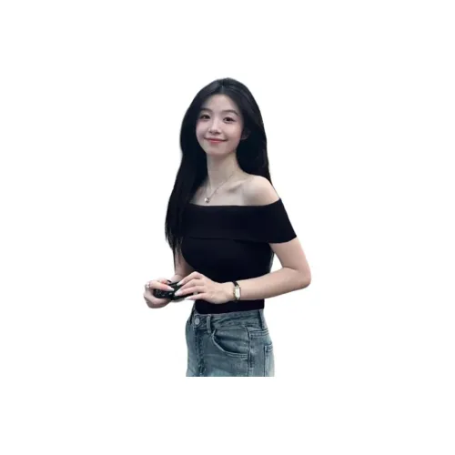 Lanza Черные Женские T-рубашки