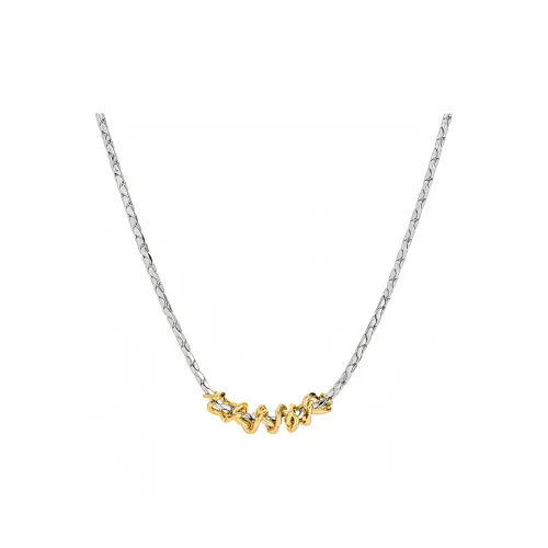 Quarqor Ожерелья из титанового стального сплава Мужской