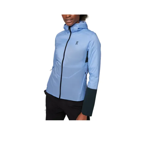 On Insulator Jacket Женские Smooth Flow Синий Морской Синий