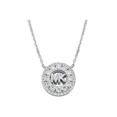 MICHAEL KORS Металлическое покрытие Layer Ожерелья Унисекс Серебряный