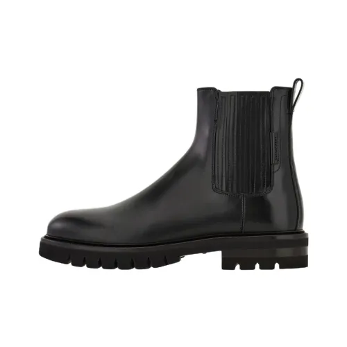 FERRAGAMO Короткий Челси Мужской Черный