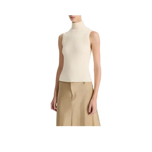 VINCE Розовый Мел Белый Женский Трикотаж