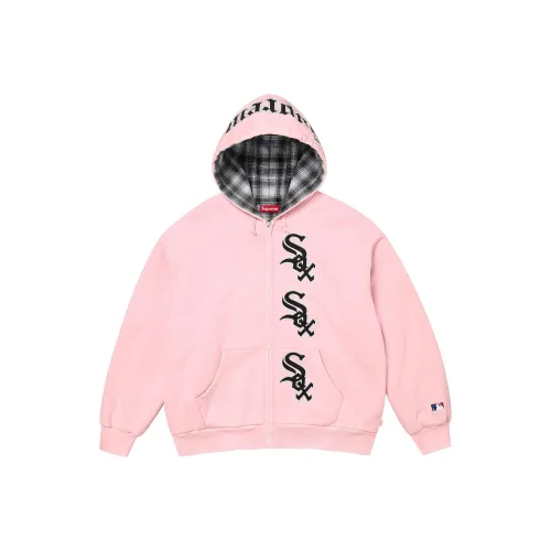 Supreme x Chicago White Sox FW25 ZIP UP Худи Унисекс