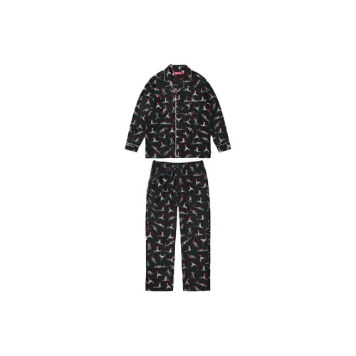 Supreme x Hanes FW25 Праздника Пижамный комплект Пижамный комплект Унисекс