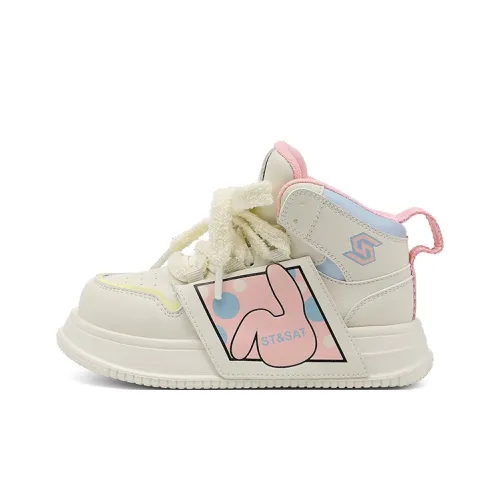 ST SAT противоскользящие устойчивые к истиранию высокие топы для детских скейтбординга подходящие для детей в возрасте 3-7 лет