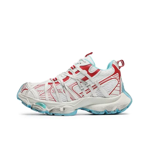 MPZY Амортизация Износостойкий Низкий Топ Толстая Подошва Кроссовки Унисекс Ледяной Синий