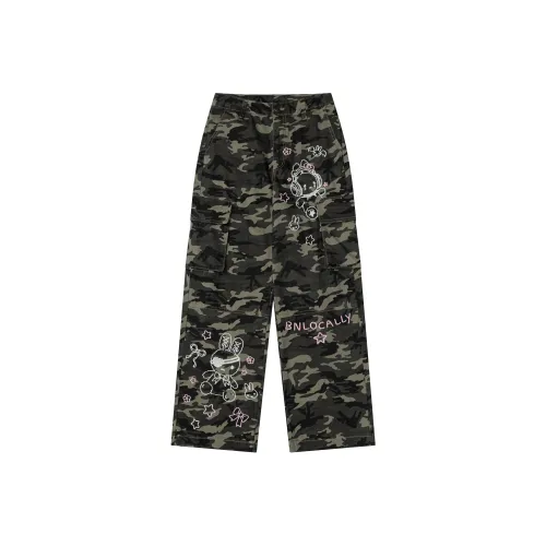 51XXHA Армия Зеленый Унисекс Повседневные Штаны