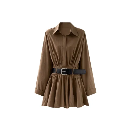 NFV Женские длинные платья с длинными рукавами