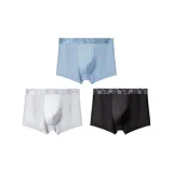 Далекие Небесный Синий + Светло-Серый + Черный [10A Антибактериальный 100% Хлопок Ластовица]