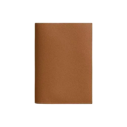HERMES Globe Trotter Epsom Телячья кожа Защитный чехол Стандартный Унисекс 37 Золотисто-коричневый