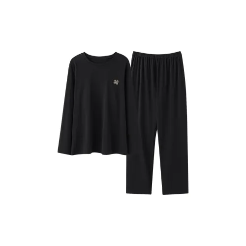 MADALLO Черный Мужской Пижамный Комплект